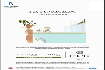 Get rid of EMI up to 36 months at Sheth Irene in Mumbai